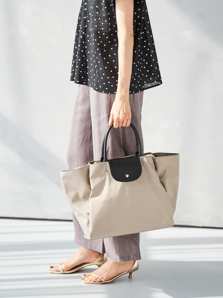 ルクールブラン le.coeur blanc フラップツキトート (ネイビー) ネイビー