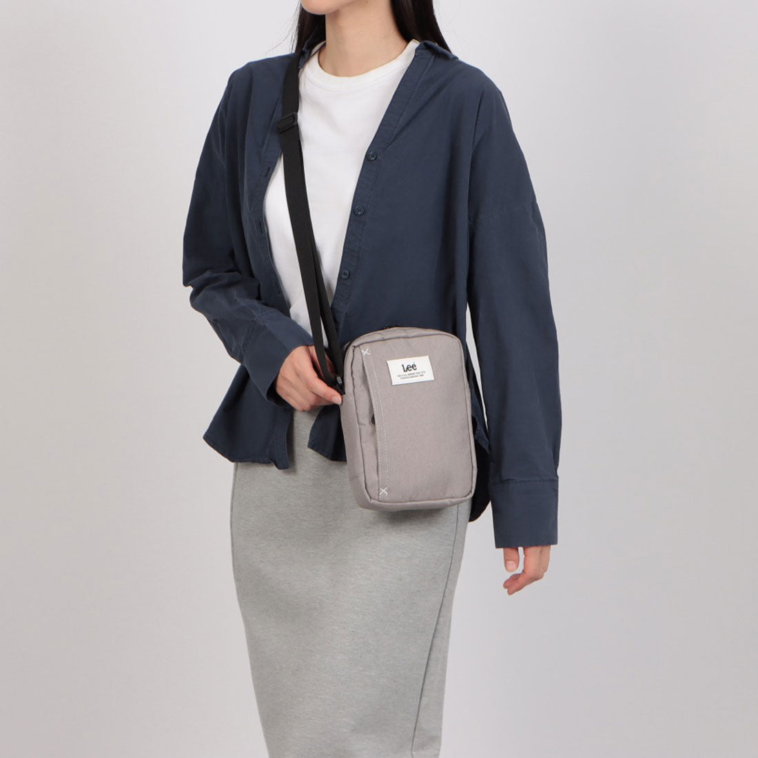 リー Lee ミニ縦ショルダー (03.ネイビー) 03.ネイビー