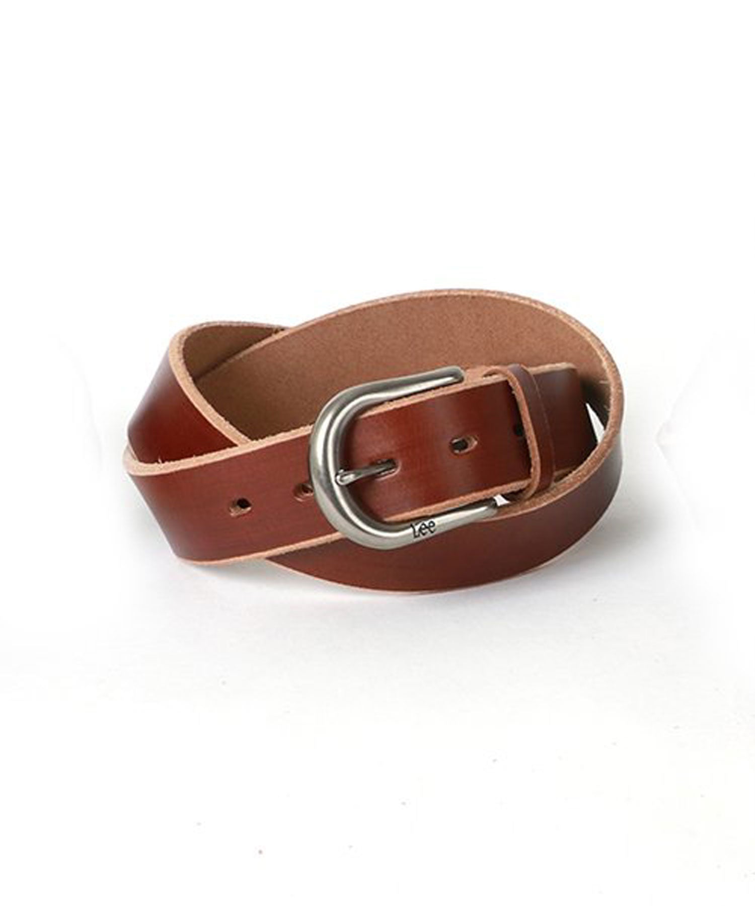 Lee Hand-Dyed Leather Belt 30mm Width / Men's Belt Genuine Leather Casual Denim Jeans American Casual Adult Leather