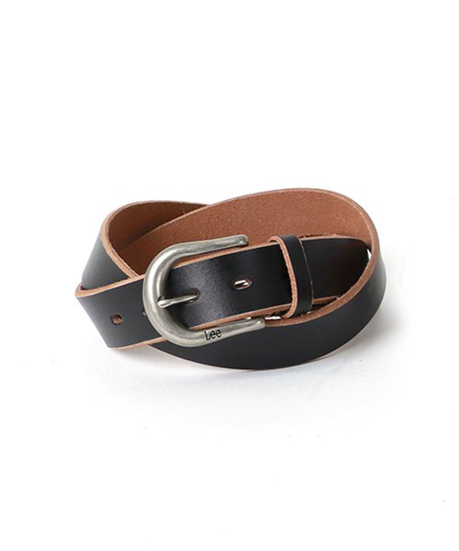 Lee Hand-Dyed Leather Belt 30mm Width / Men's Belt Genuine Leather Casual Denim Jeans American Casual Adult Leather