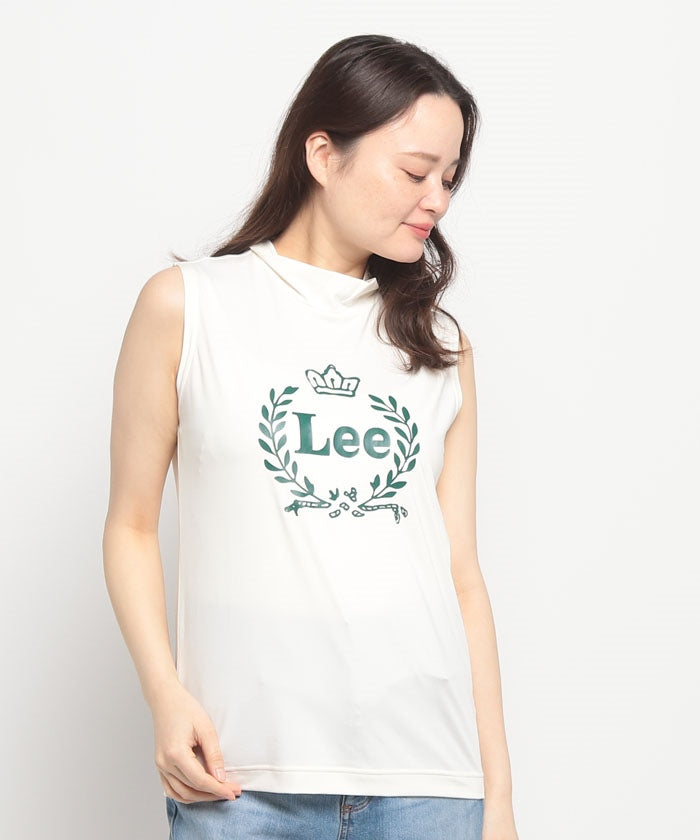 リー Lee #TIGHT MOCKNECK N/S,ホワイト