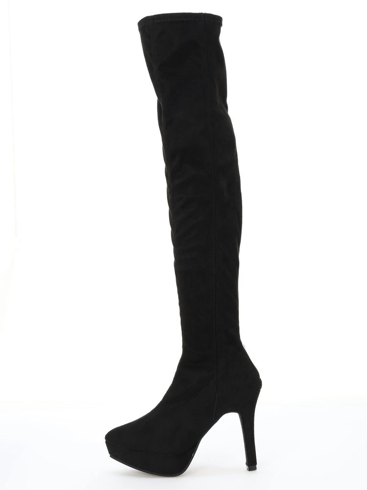 リップサービス LIP SERVICE サイドラインニーハイブーツ