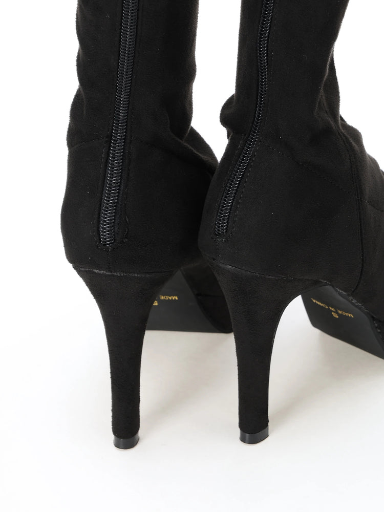 リップサービス LIP SERVICE サイドラインニーハイブーツ