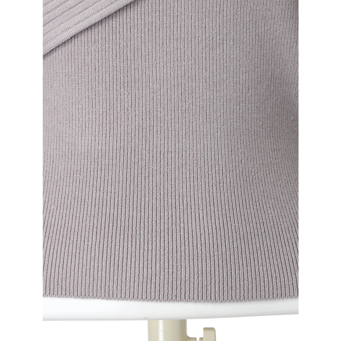 LIP SERVICE LIP SERVICE Sheer Line Asymmetric Shoulder Knit