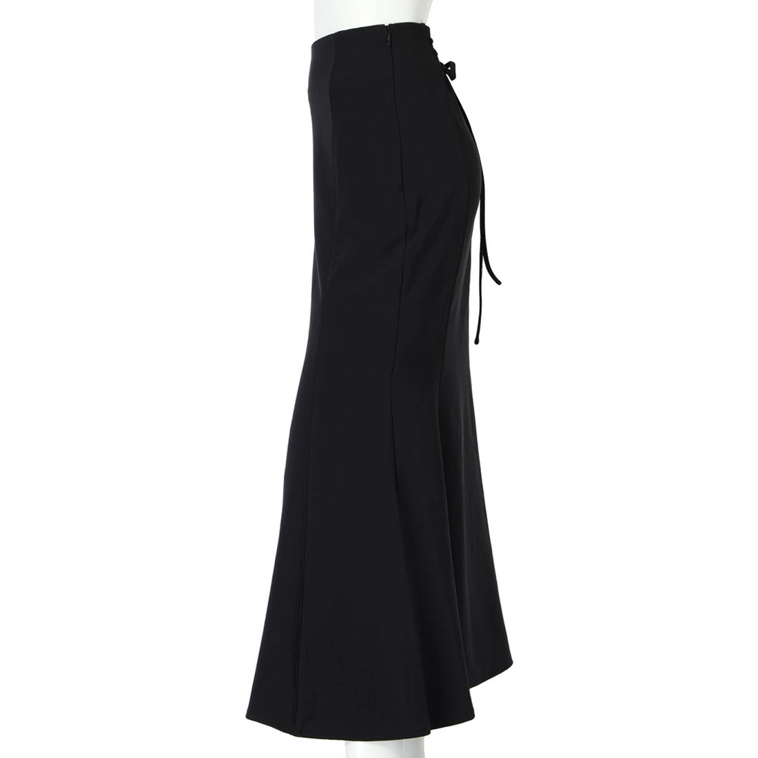 リップサービス LIP SERVICE バックスピンドルストレッチマーメイドスカート (ブラック) ブラック