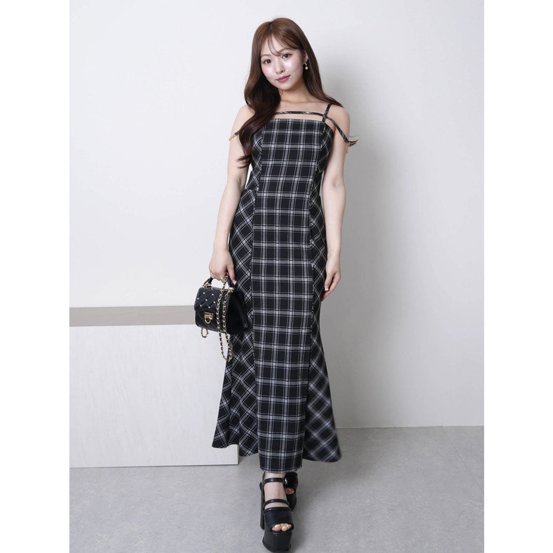 リップサービス LIP SERVICE サイドシアーマーメイドキャミワンピース (ミックス2) ミックス2