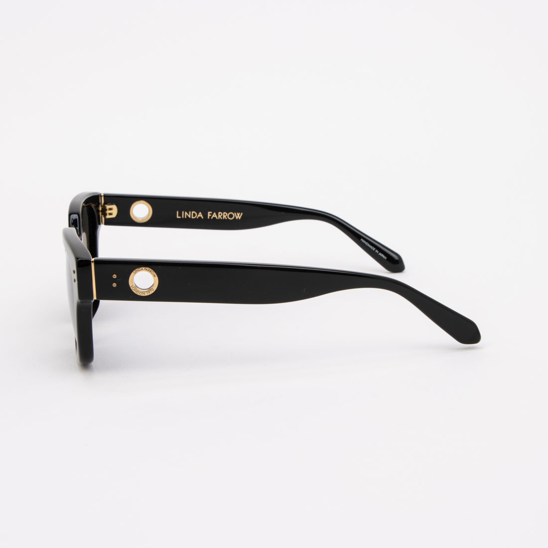 リンダ・ファロー LINDA FARROW サングラス レディース メンズ (ブラック) ブラック