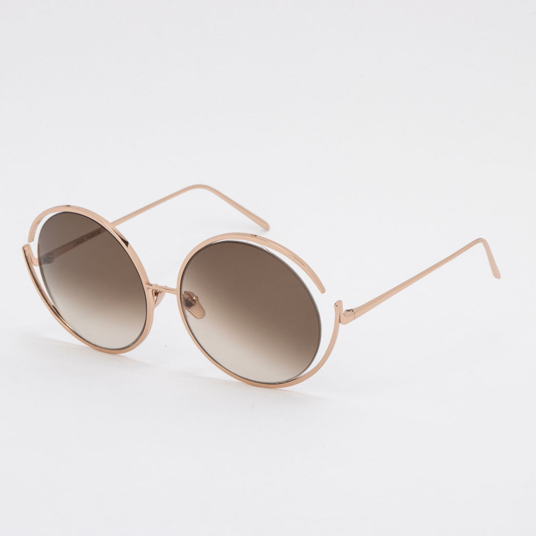 リンダ・ファロー LINDA FARROW サングラス レディース メンズ (ピンクゴールド) ピンクゴールド