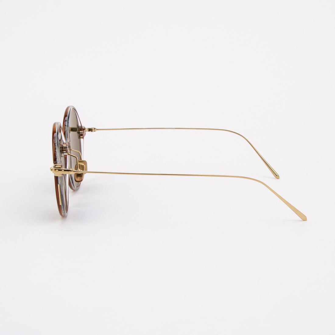 リンダ・ファロー LINDA FARROW サングラス レディース メンズ (ブラウン/ゴールド) ブラウン/ゴールド