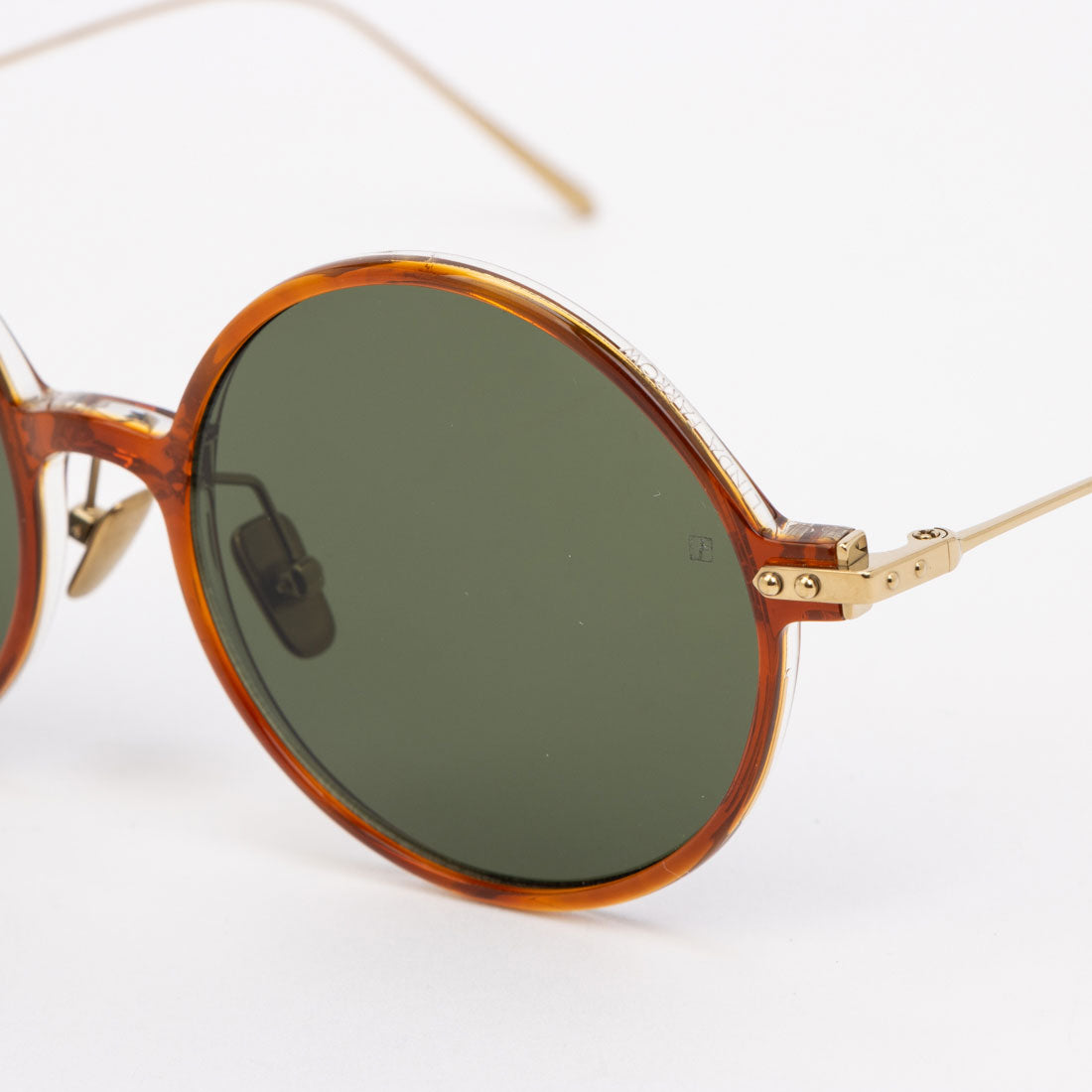 リンダ・ファロー LINDA FARROW サングラス レディース メンズ (ブラウン/ゴールド) ブラウン/ゴールド