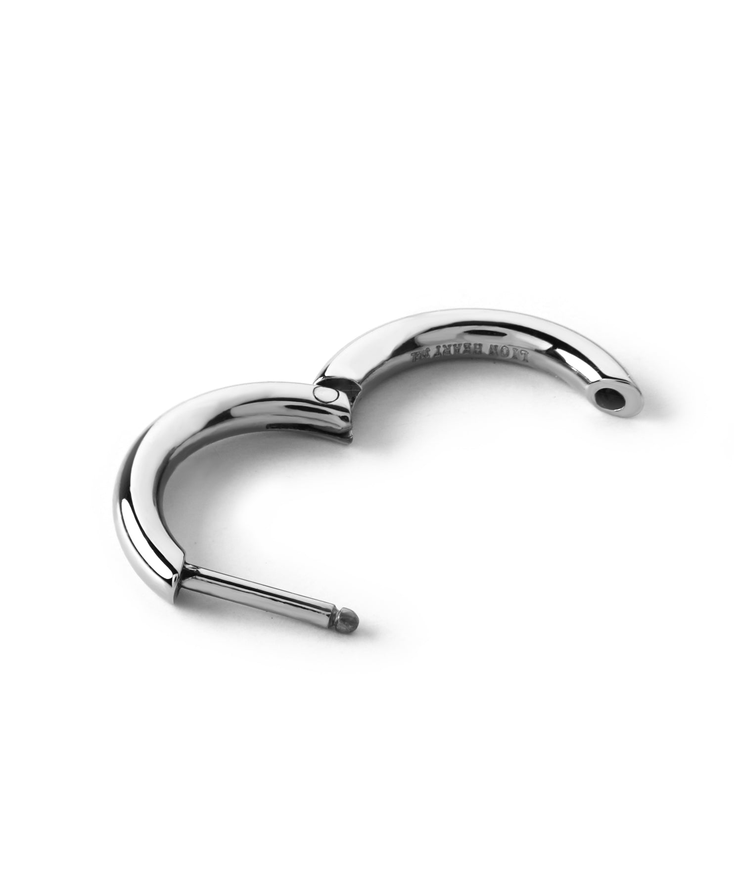 ライオンハート LION HEART 【限定展開】LH-1 スキニーフープピアス/サージカルステンレス316L (シルバー) シルバー