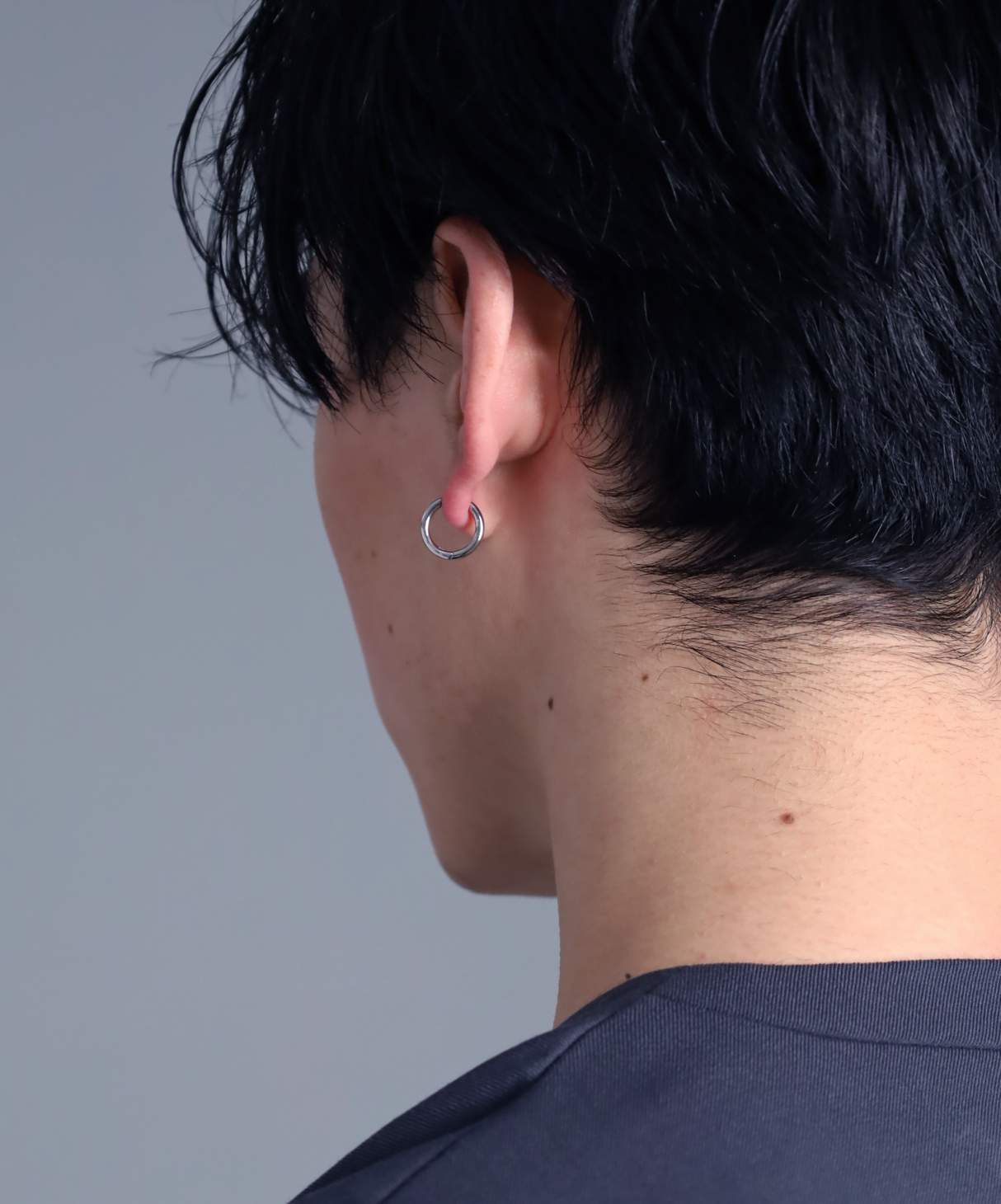 ライオンハート LION HEART 【限定展開】LH-1 スキニーフープピアス/サージカルステンレス316L (シルバー) シルバー