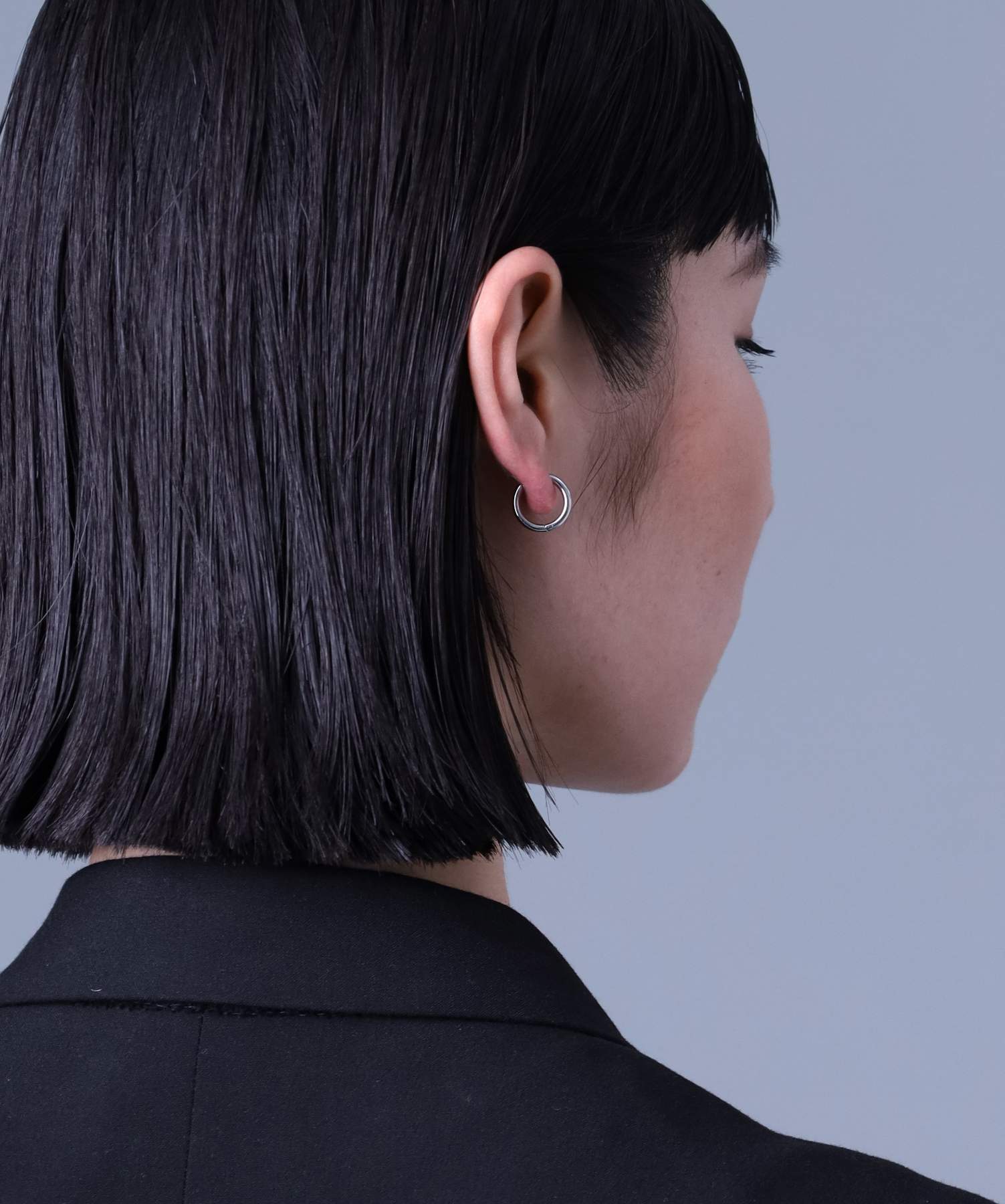 ライオンハート LION HEART 【限定展開】LH-1 スキニーフープピアス/サージカルステンレス316L (シルバー) シルバー