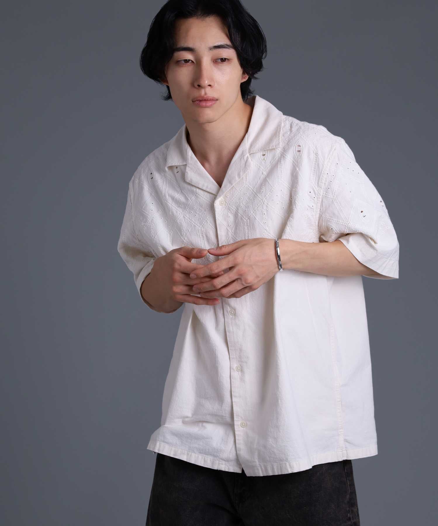 ライオンハート LION HEART 【限定展開】“LH-1”ケンワンバングル/サージカルステンレス(金属アレルギー対応) (シルバー) シルバー