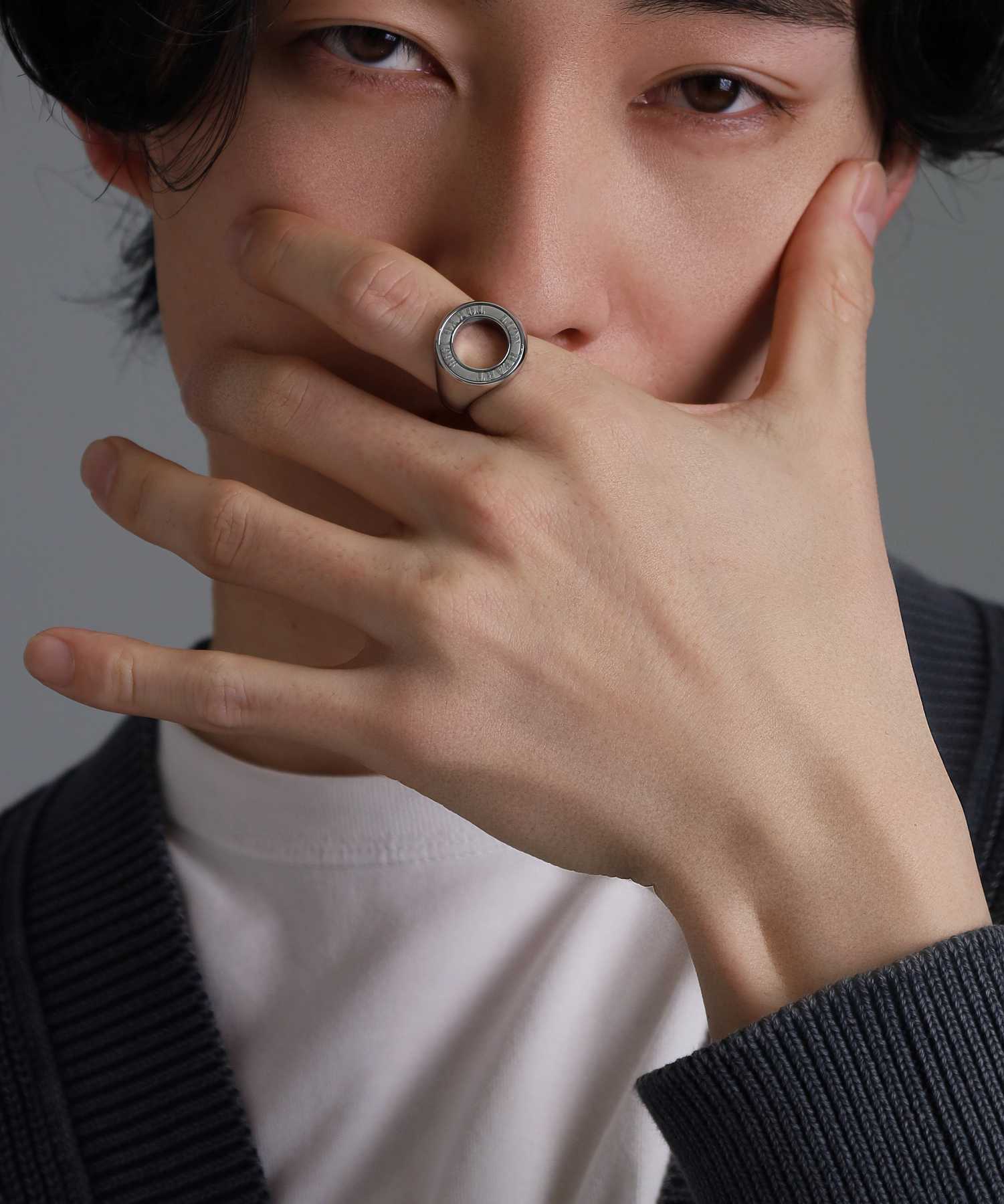 ライオンハート LION HEART 【限定展開】“LH-1”アーバンシグネットリング/type2/サージカルステンレス(金属アレルギー対応) (シルバー) シルバー