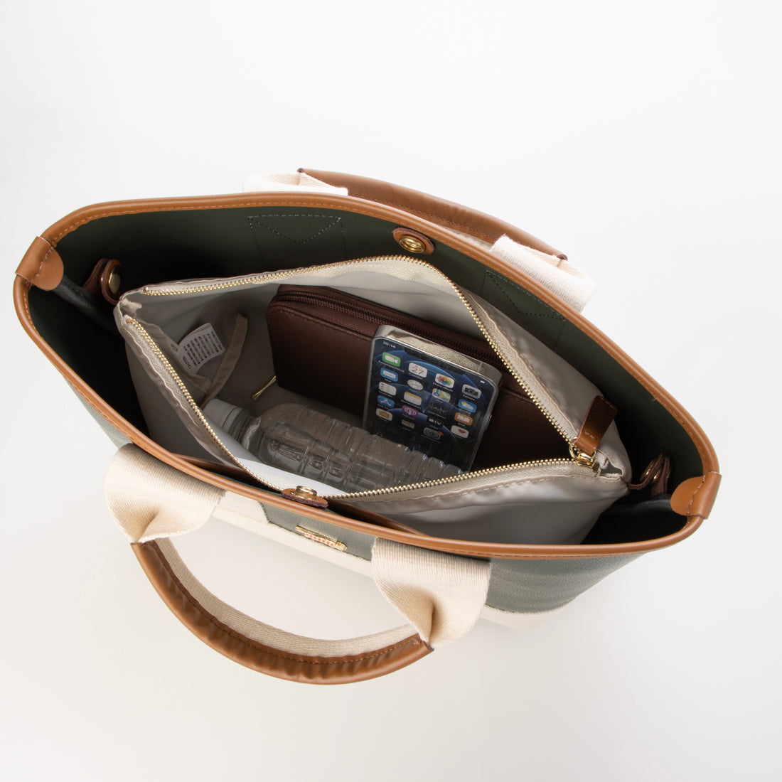 リサ・ラーソン LISA LARSON トートバッグ (91.グリーン) 91.グリーン