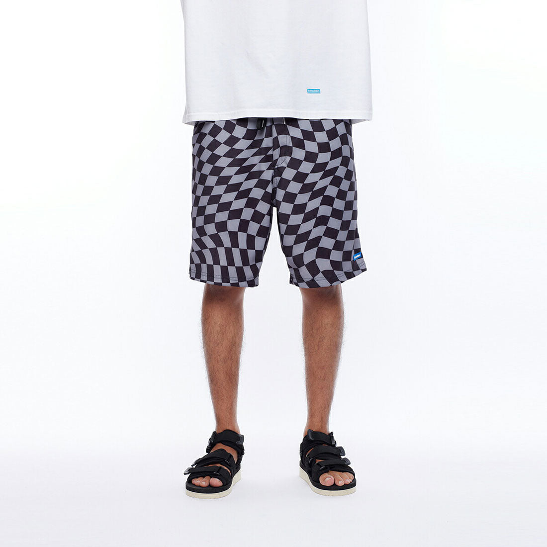 リベレイダース Liberaiders Liberaiders CHECKERED SHORTS(リベレイダース チェッカー ショーツ) (GRAY) GRAY