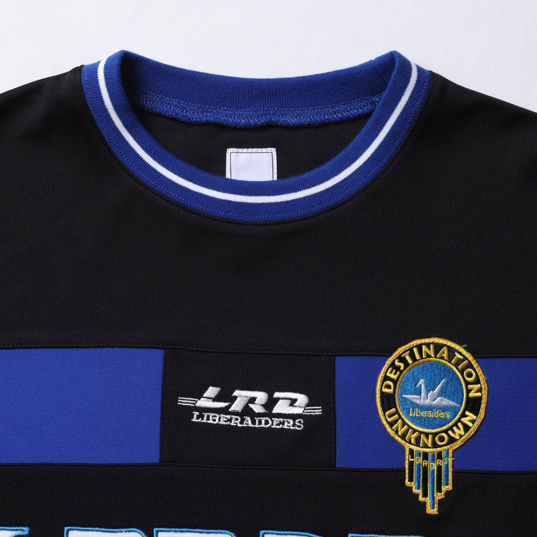 リベレイダース Liberaiders フットボール ジャージ(FOOTBALL JERSEY) (BLACK) BLACK