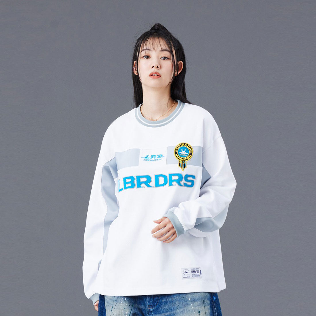 リベレイダース Liberaiders フットボール ジャージ(FOOTBALL JERSEY) (WHITE) WHITE