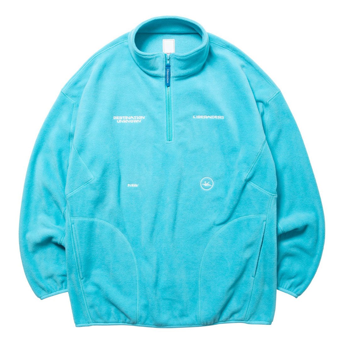 リベレイダース Liberaiders フリース ハーフジップ(FLEECE HALF ZIP) (BLUE) BLUE
