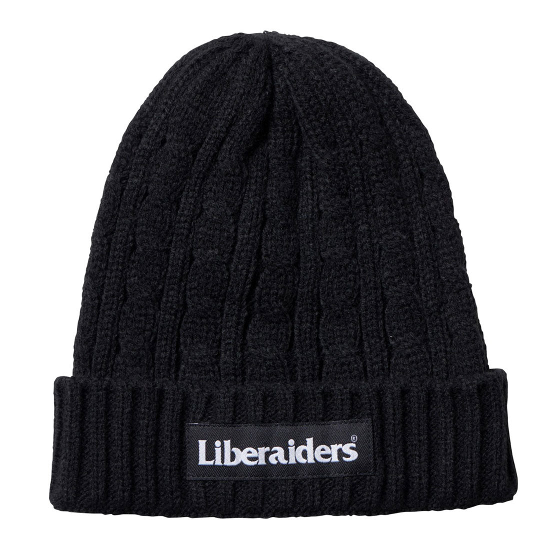 リベレイダース Liberaiders ケーブル ニット キャップ(CABLE KNIT CAP) (BLACK) BLACK