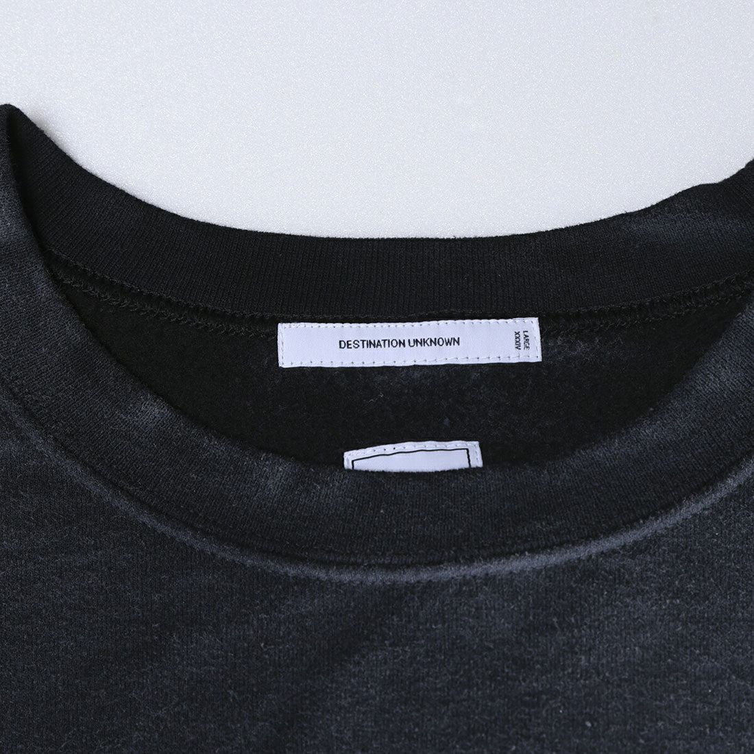 リベレイダース Liberaiders Liberaiders VINTAGE WASH CREWNECK(リベレイダース ヴィンテージウォッシュ クルーネック) (BLACK) BLACK