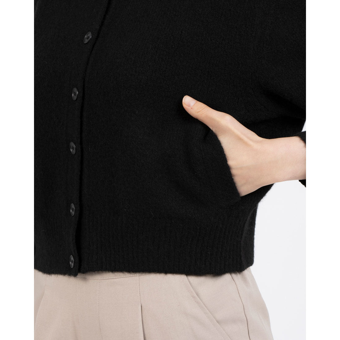 セオリーリュクス Theory luxe BRUSHED CLOU/ FLUTE (ブラック) ブラック