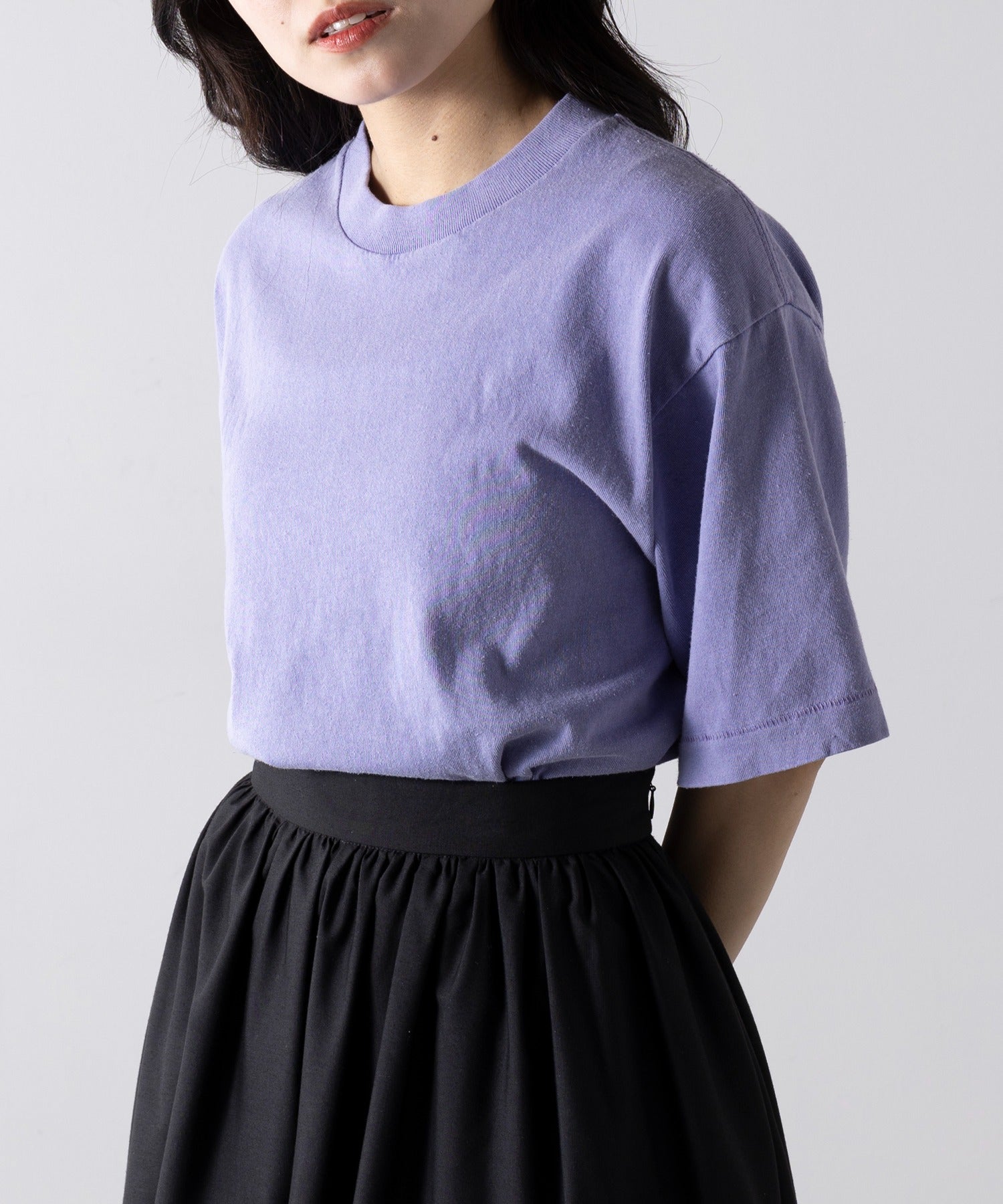 ライフマックス LIFEMAX 【LIFEMAX】6.5オンスピグメントダイ 半袖 Tシャツ MS1170 (パープル) パープル