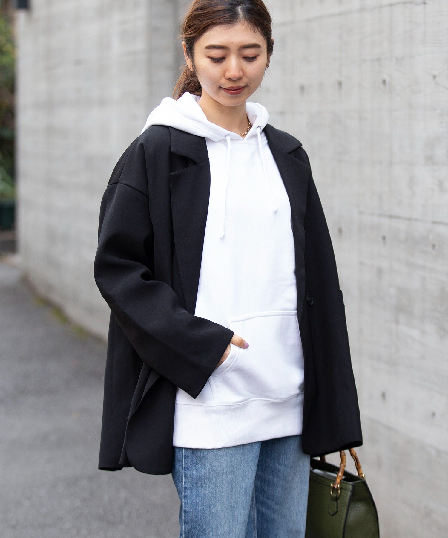 ライフマックス LIFEMAX 【LIFEMAX】10オンスフレンチテリープルオーバーパーカー MS2121 (ホワイト) ホワイト