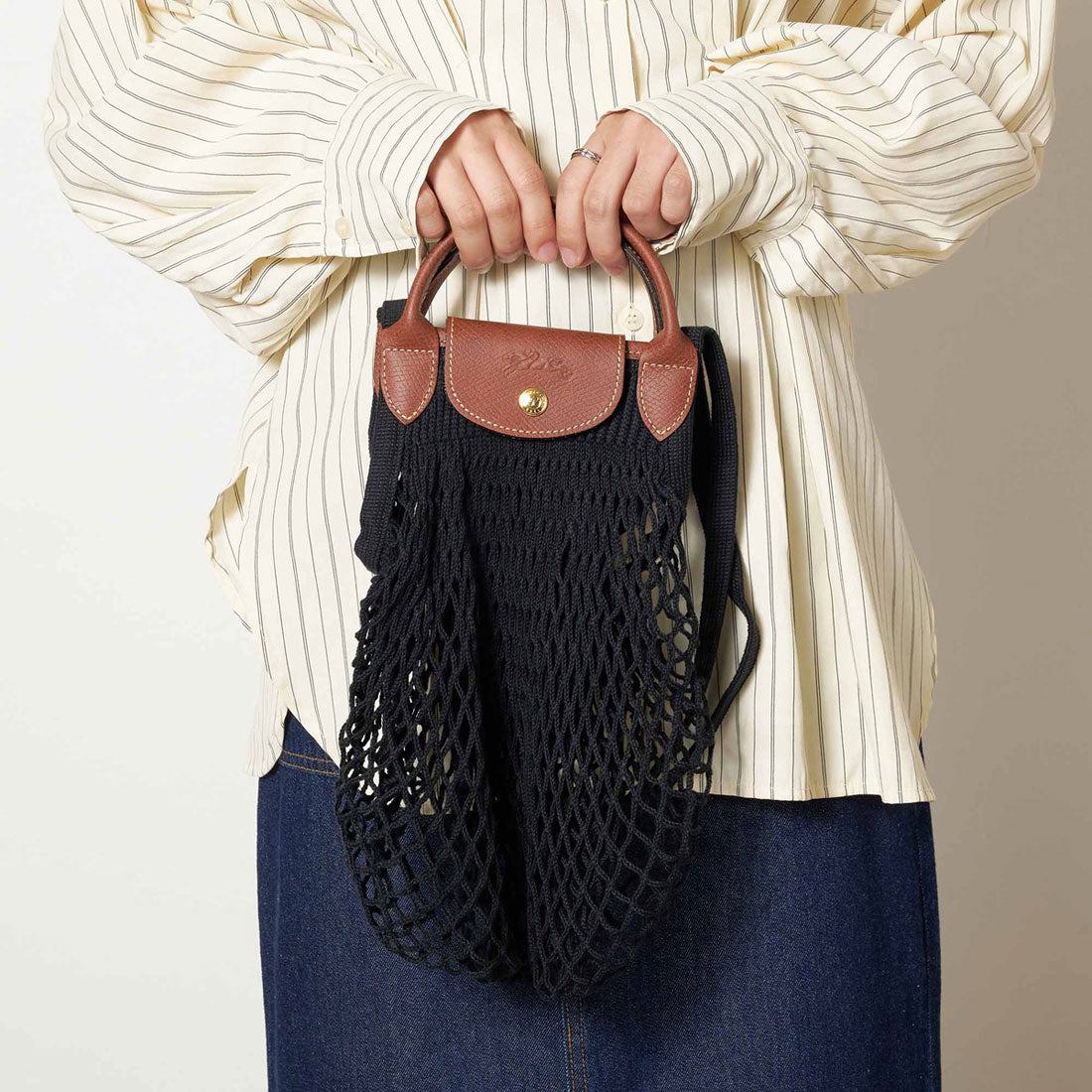 ロンシャン LONGCHAMP LONGCHAMP ロンシャン ハンドバッグ 10121 HVH 001 (ブラック) ブラック