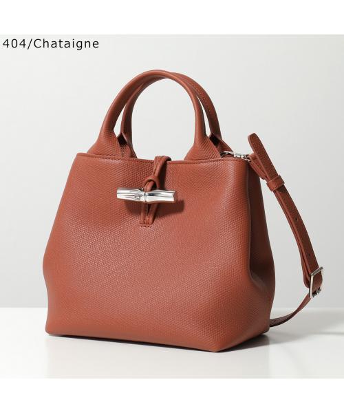 ロンシャン LONGCHAMP Longchamp ハンドバッグ 10273 HFP Le Roseau S(404/Chataigne/レッド) 404/Chataigne/レッド