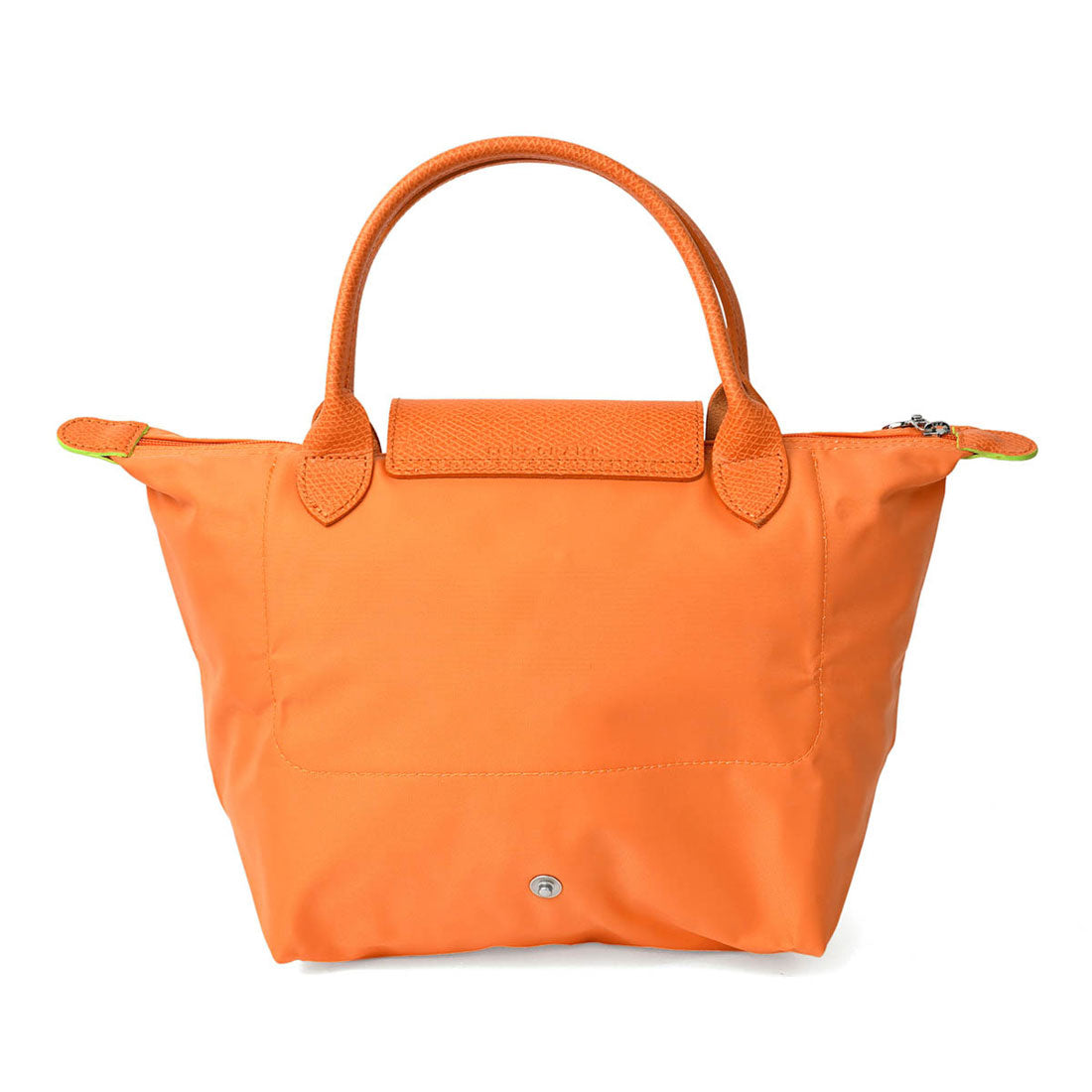 LONGCHAMP handbag Le Pliage green top handle bag size S 1621 919 P54 ORANGE