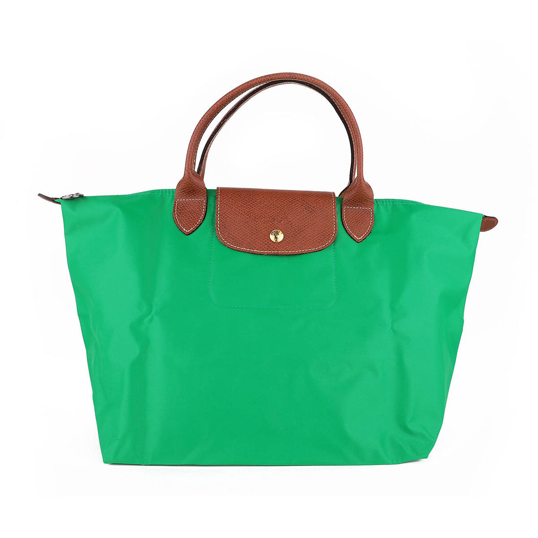 LONGCHAMP Handbag Le Pliage Top Handle Bag M Size 1623 089 P88 GREEN