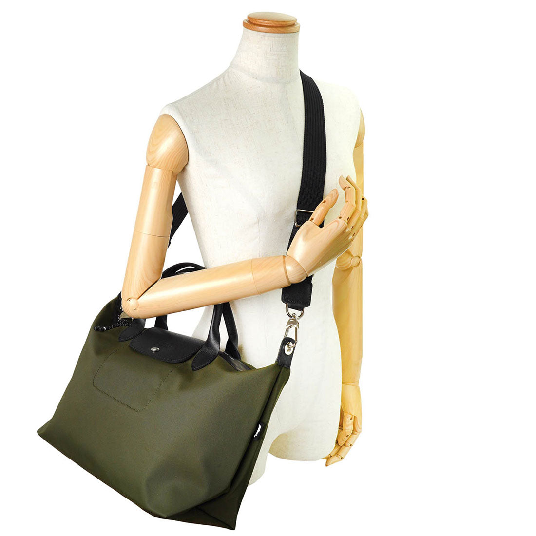 ロンシャン LONGCHAMP トートバッグ ル プリアージュ エナジー トップハンドルバッグ Lサイズ 1515 HSR 892 KHAKI