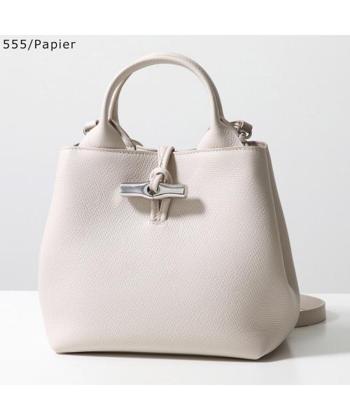 ロンシャン LONGCHAMP Longchamp ハンドバッグ 10273 HFP Le Roseau S (555/Papier/オフホワイト) 555/Papier/オフホワイト