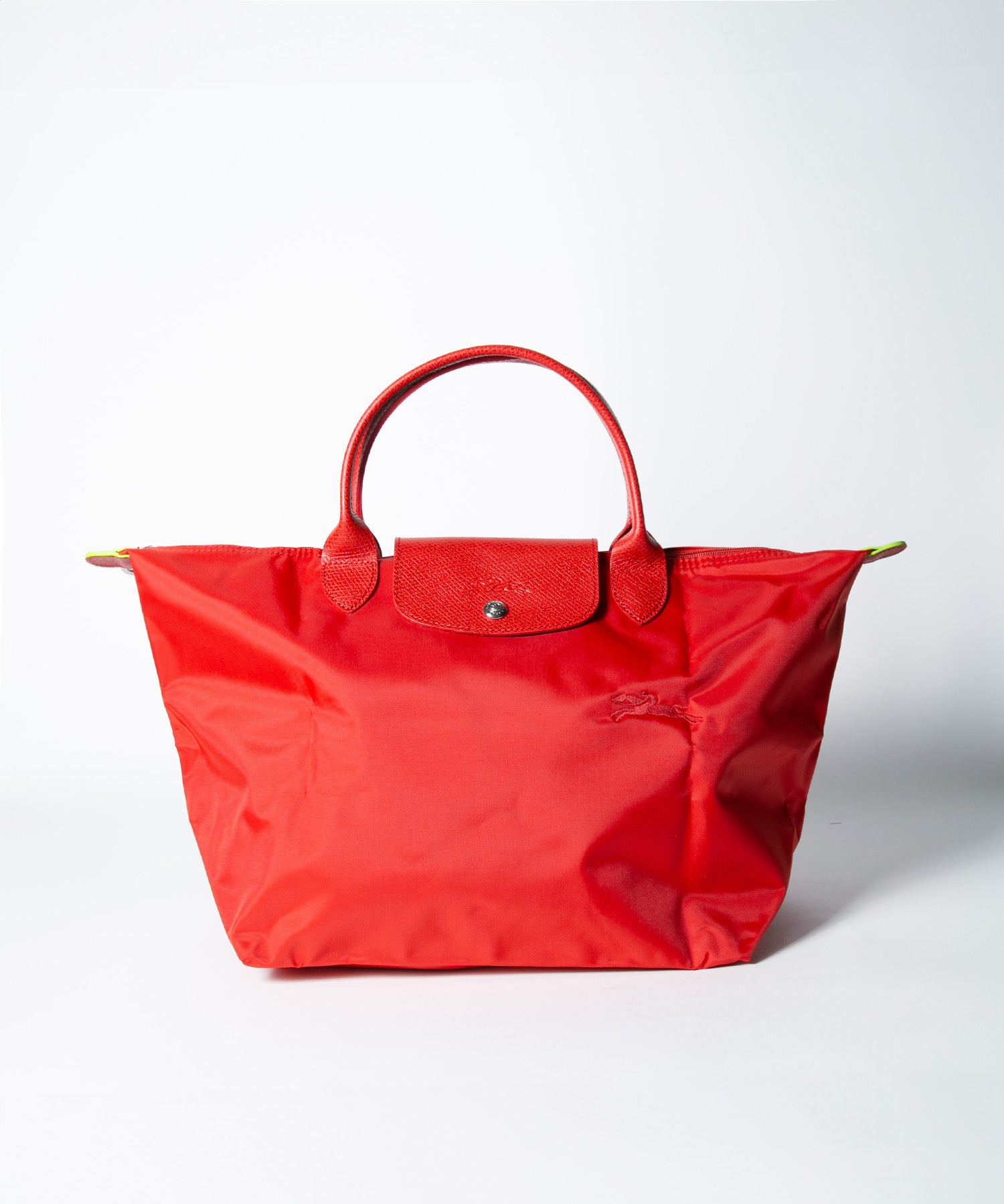 ロンシャン LONGCHAMP ロンシャン LONGCHAMP Le Pliage Green ル プリアージュ グリーン M Handbag M トップハンドルバッグ (トマト) トマト