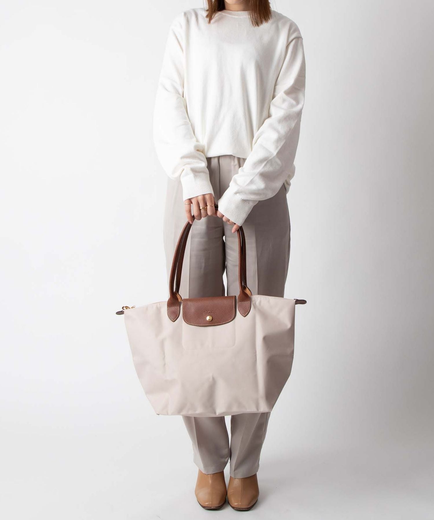 ロンシャン LONGCHAMP ロンシャン LONGCHAMP Le Pliage Original ル プリアージュ オリジナル L Tote bag L ショルダーバッグ (シャモア) シャモア