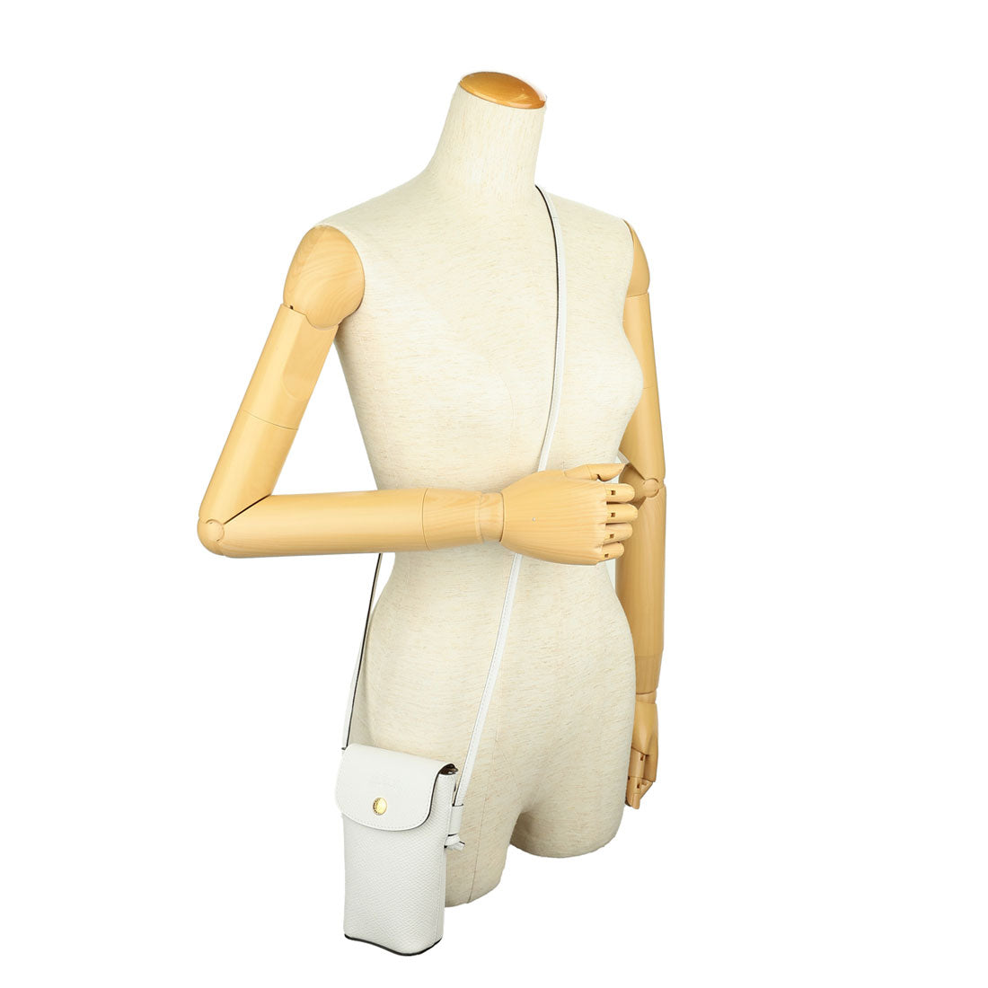 ロンシャン LONGCHAMP ショルダーバッグ エピュレ ショルダーポーチ 34193 HYZ 707 BLANC (ブラン) ブラン