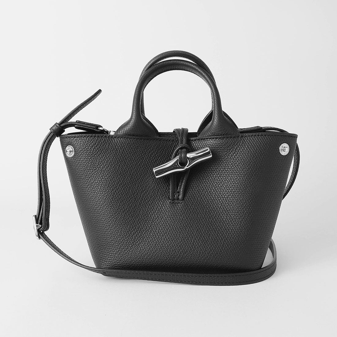 ロンシャン LONGCHAMP ショルダーバッグ ル ロゾ トップハンドルバッグ XSサイズ 10278 HFP 001 BLACK (ブラック) ブラック