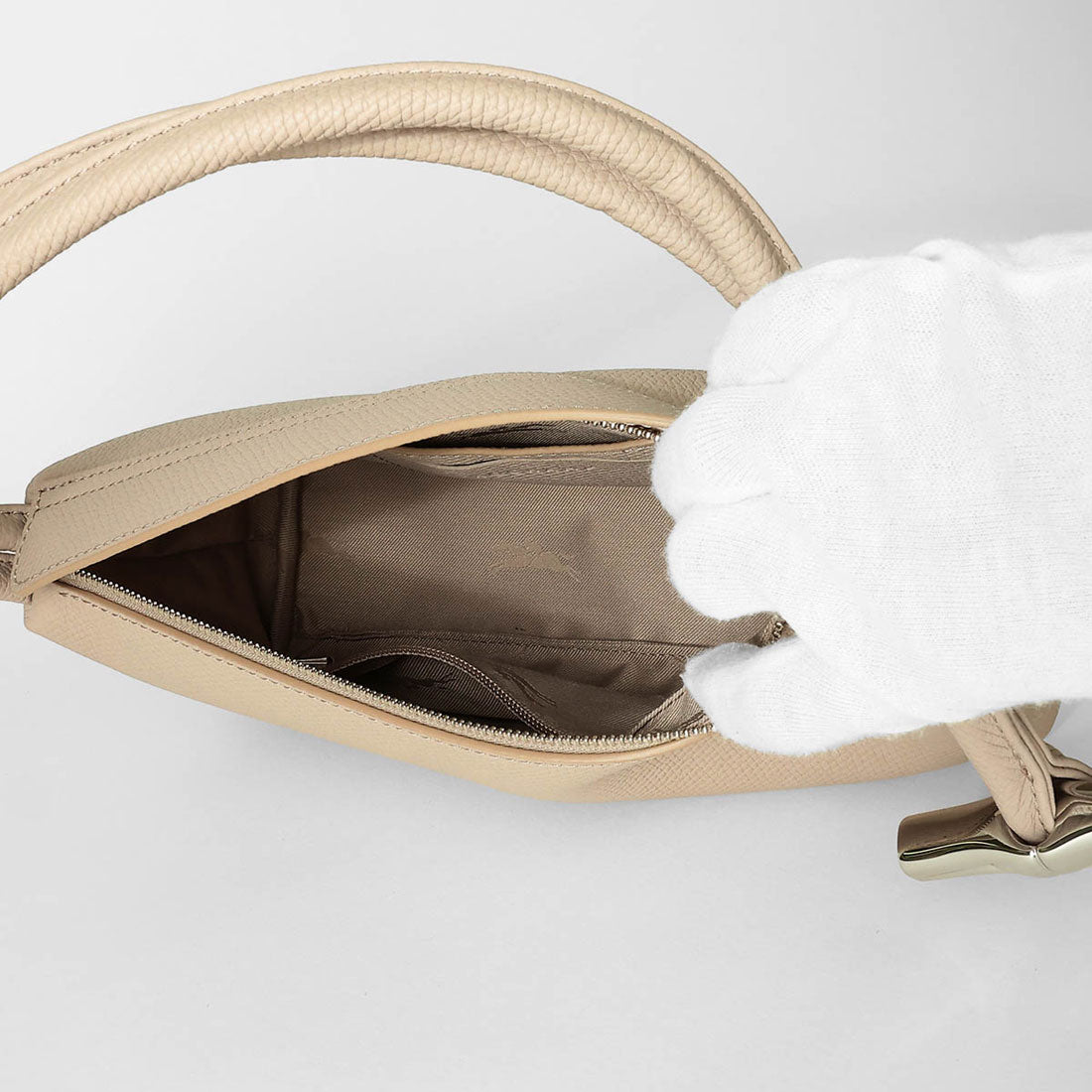 ロンシャン LONGCHAMP ハンドバッグ ル ロゾ M ショルダーバッグ 10324 HFP 266 CLAY (クレイ) クレイ