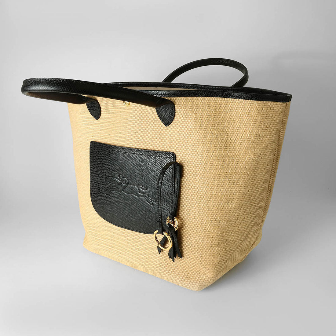 ロンシャン LONGCHAMP トートバッグ ル プリアージュ バスケットバッグ Lサイズ 10308 HGK 001 NOIR (ノワール) ノワール