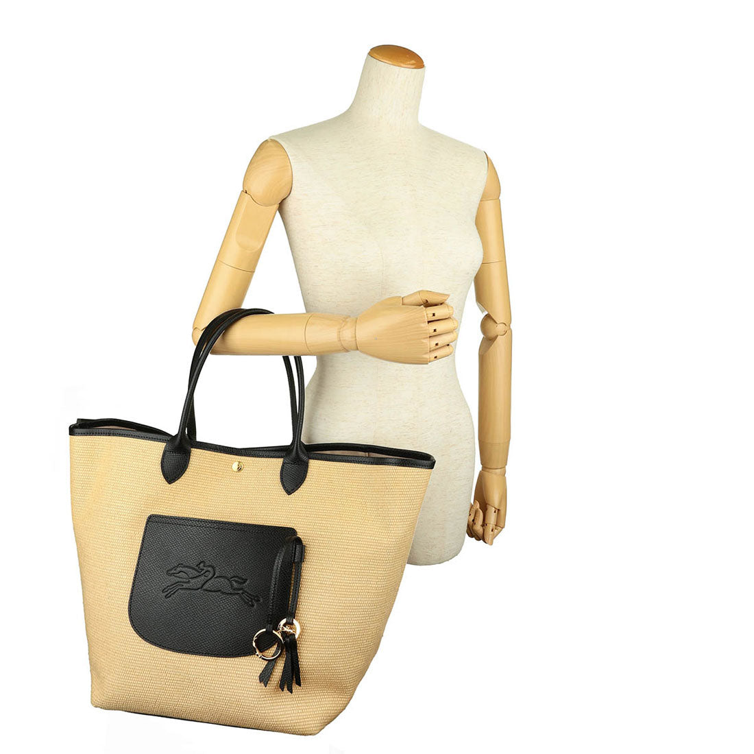 ロンシャン LONGCHAMP トートバッグ ル プリアージュ バスケットバッグ Lサイズ 10308 HGK 001 NOIR (ノワール) ノワール