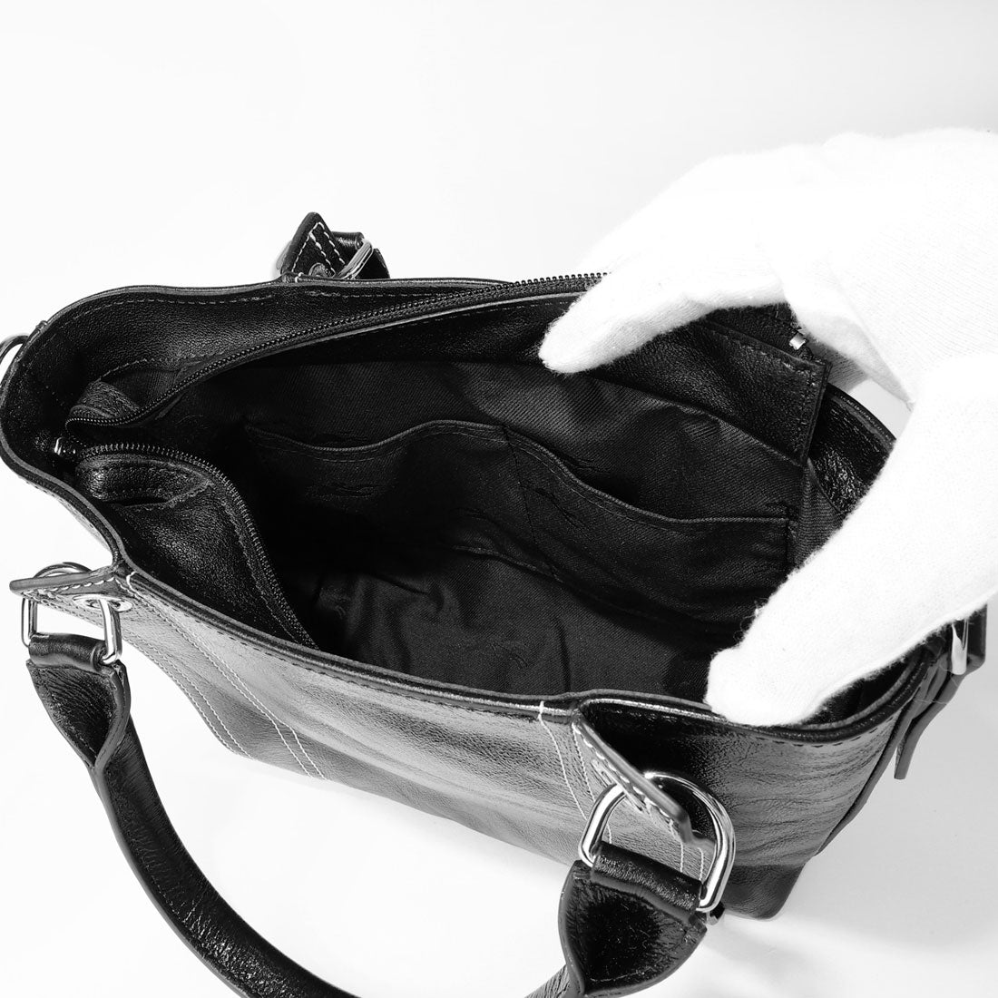 ロンシャン LONGCHAMP ショルダーバッグ スリーディー トップハンドルバッグ Sサイズ 10197 HEX 001 NOIR (ノワール) ノワール