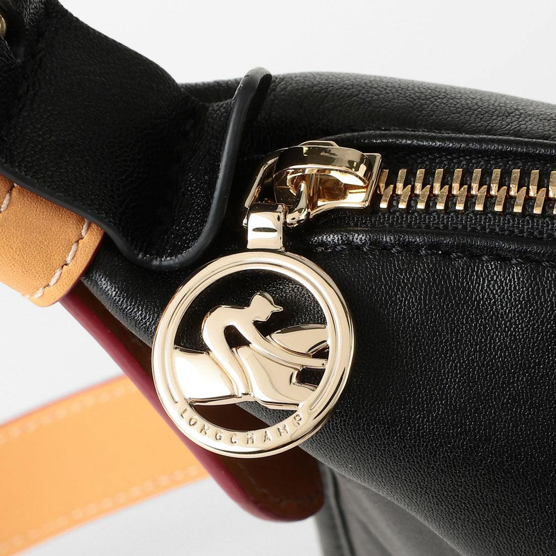 ロンシャン LONGCHAMP ショルダーバッグ ル プリアージュ スムージー CROSSBODY BAG Mサイズ 10313 HGP 001 BLACK (ブラック) ブラック