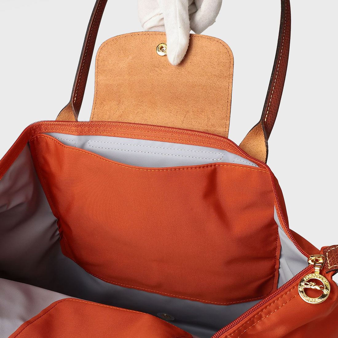 ロンシャン LONGCHAMP トートバッグ ル プリアージュ オリジナル ショルダーバッグ Lサイズ 1899 089 P97 BRICK (ブリック) ブリック