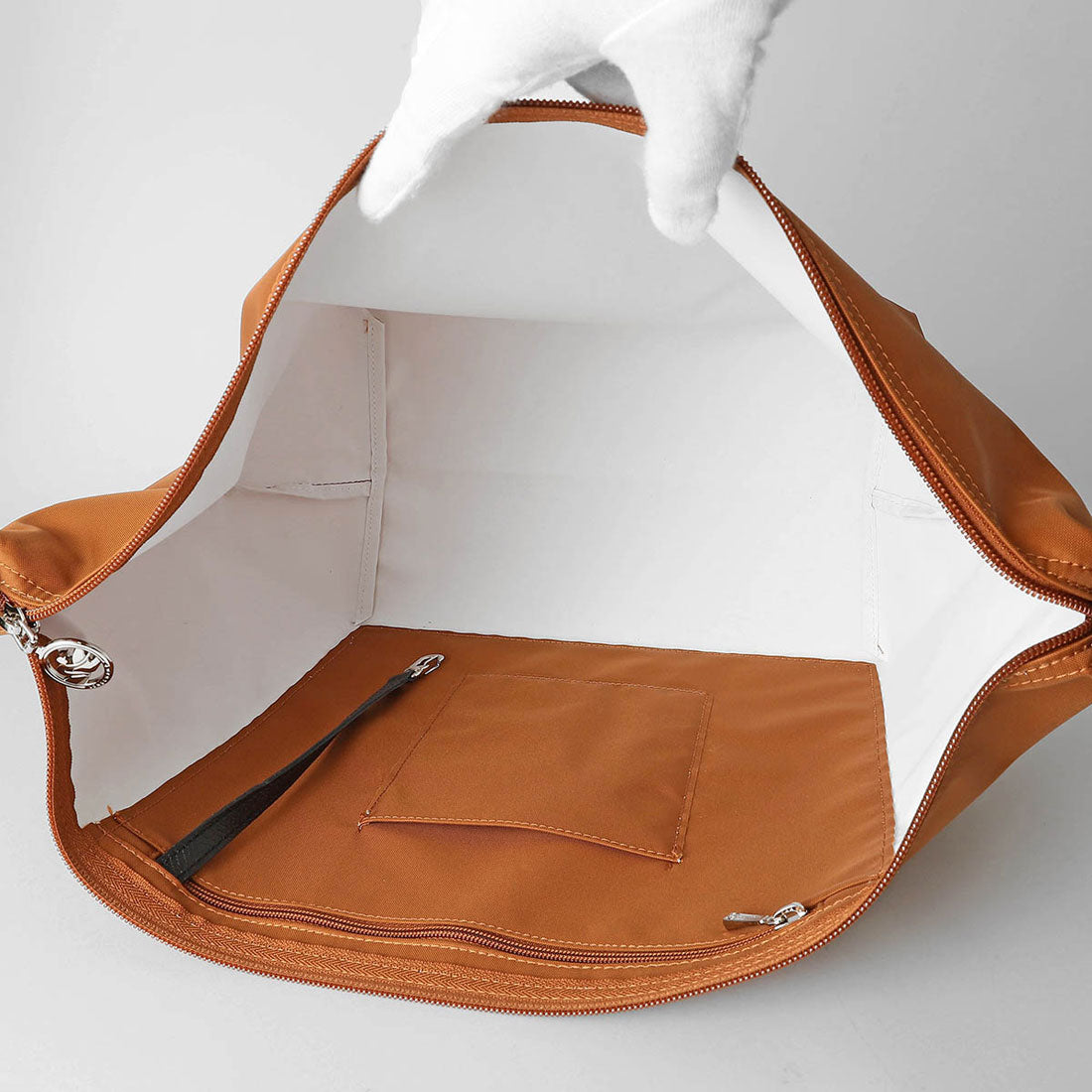 ロンシャン LONGCHAMP ハンドバッグ ル スラウチ M ホーボーバッグ 10336 HIL 504 COGNAC (/) /