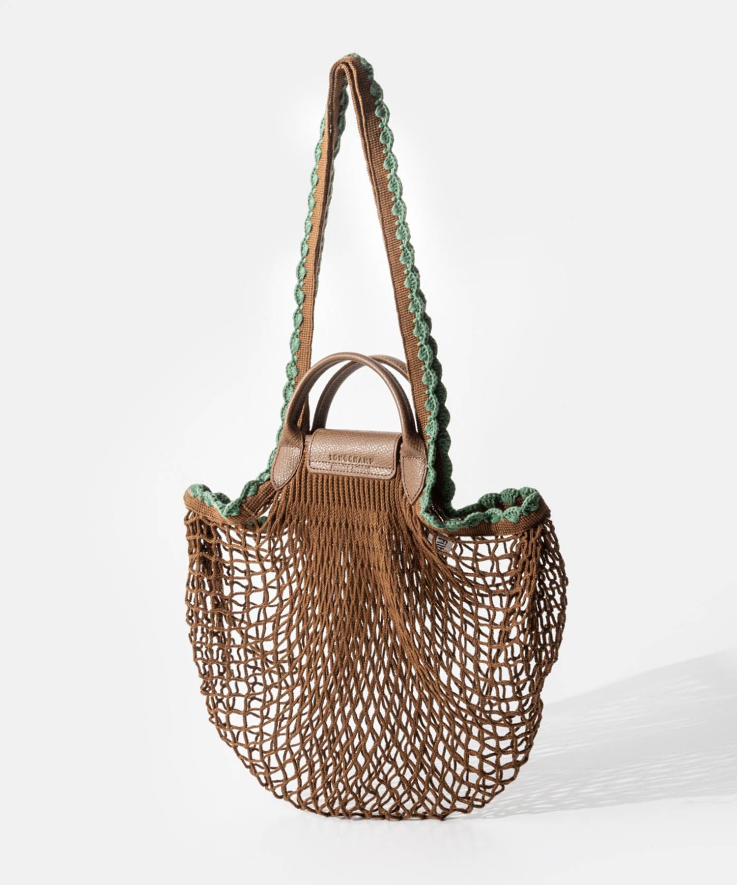 ロンシャン LONGCHAMP ロンシャン LONGCHAMP Le Pliage Collection ル プリアージュ コレクション Mesh bag L メッシュバッグ 10121 HGW ショルダーバッ (タバコ(004)) タバコ(004)