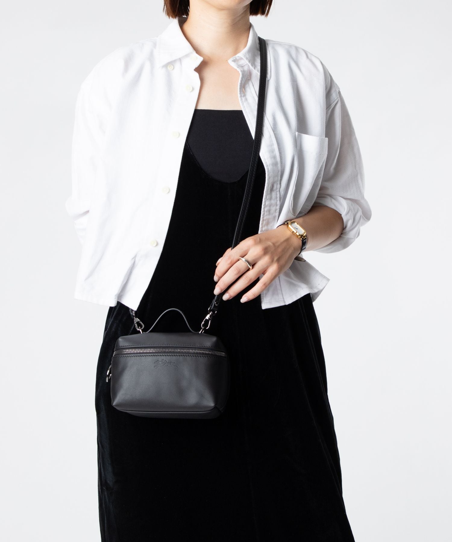 残①LONGCHAMP プリアージュ ハンドバッグ S チョーク ル プリアージュクラブ S チョーク色 トートバッグ｜Yahoo!フリマ（旧