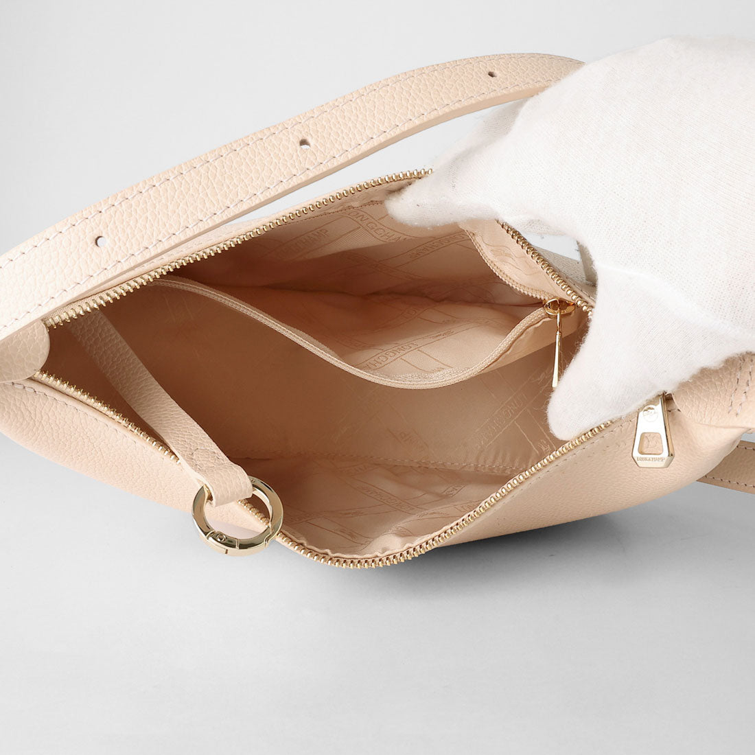 ロンシャン LONGCHAMP ショルダーバッグ ルフローネ S クロスボディバッグ 10337 021 407 （クリーム） クリーム