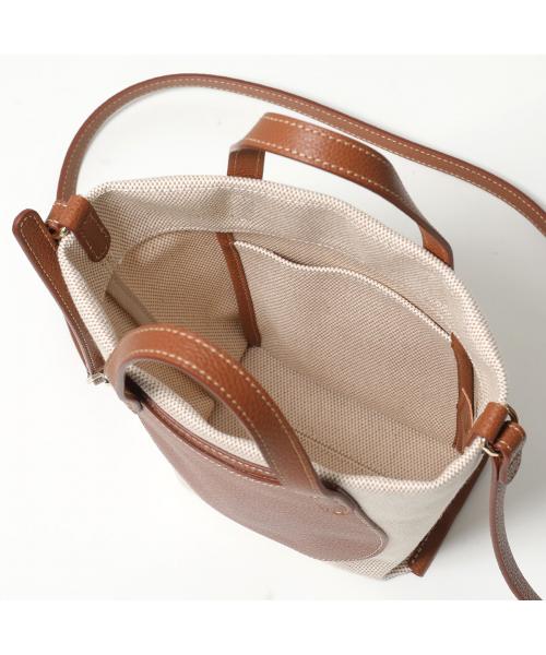 ロンシャン LONGCHAMP Longchamp バッグ ル フローネ トワル S 10368 HJG (121/Caramel/ベージュ他) 121/Caramel/ベージュ他